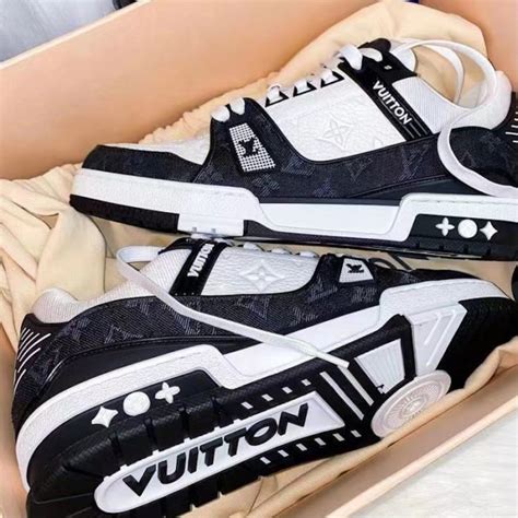 louis vuitton shoes sneakers black|louis vuitton shoes women sneakers.